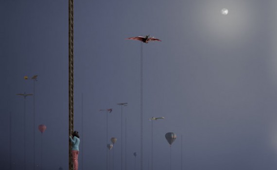 Nuit vol avions ballons Murat Alastair Magnaldo photographie d'art